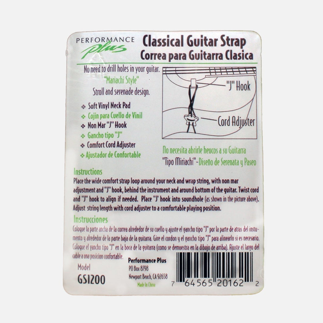 DP Classic Guitar Strap Cuello GS-1200