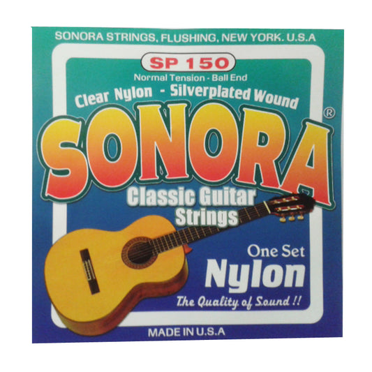 Sonora Classic Guitar String Clear Nylon with Ball End SP-150