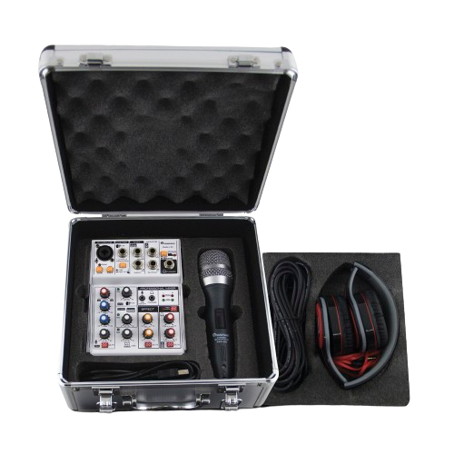 Soundtrack Microphone Set and Mixer STUDIO-4KIT