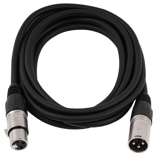 Studio Z XLR to XLR Microphone Cable 10’ XLR ZMV-24XMXF-10-NP