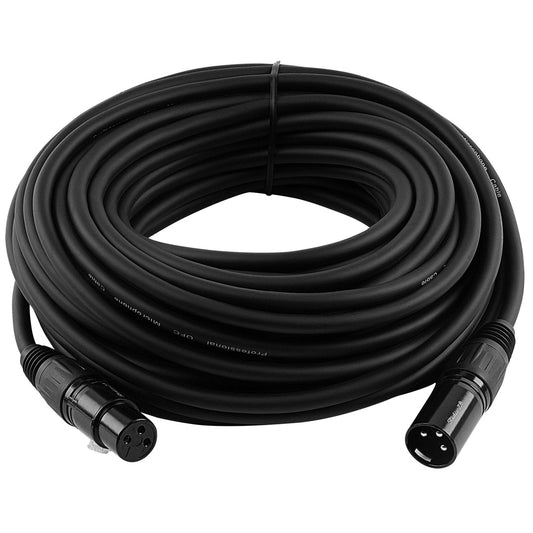 Studio Z XLR to XLR Microphone Cable 50Ft ZMV-24XMXF-50BP