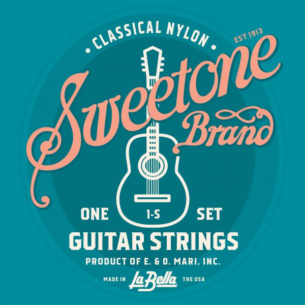 La Bella 900 Elite Serie Sweetone Nylon Classical Guitar Strings 1-S