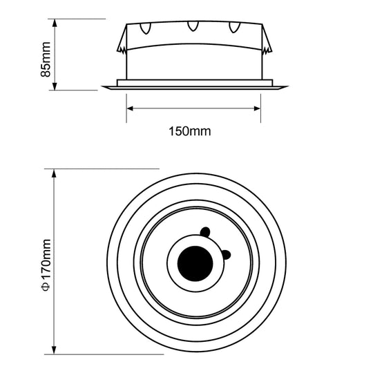 SKP Kit 4 Ceiling Speakes INSTALL-KIT-X4