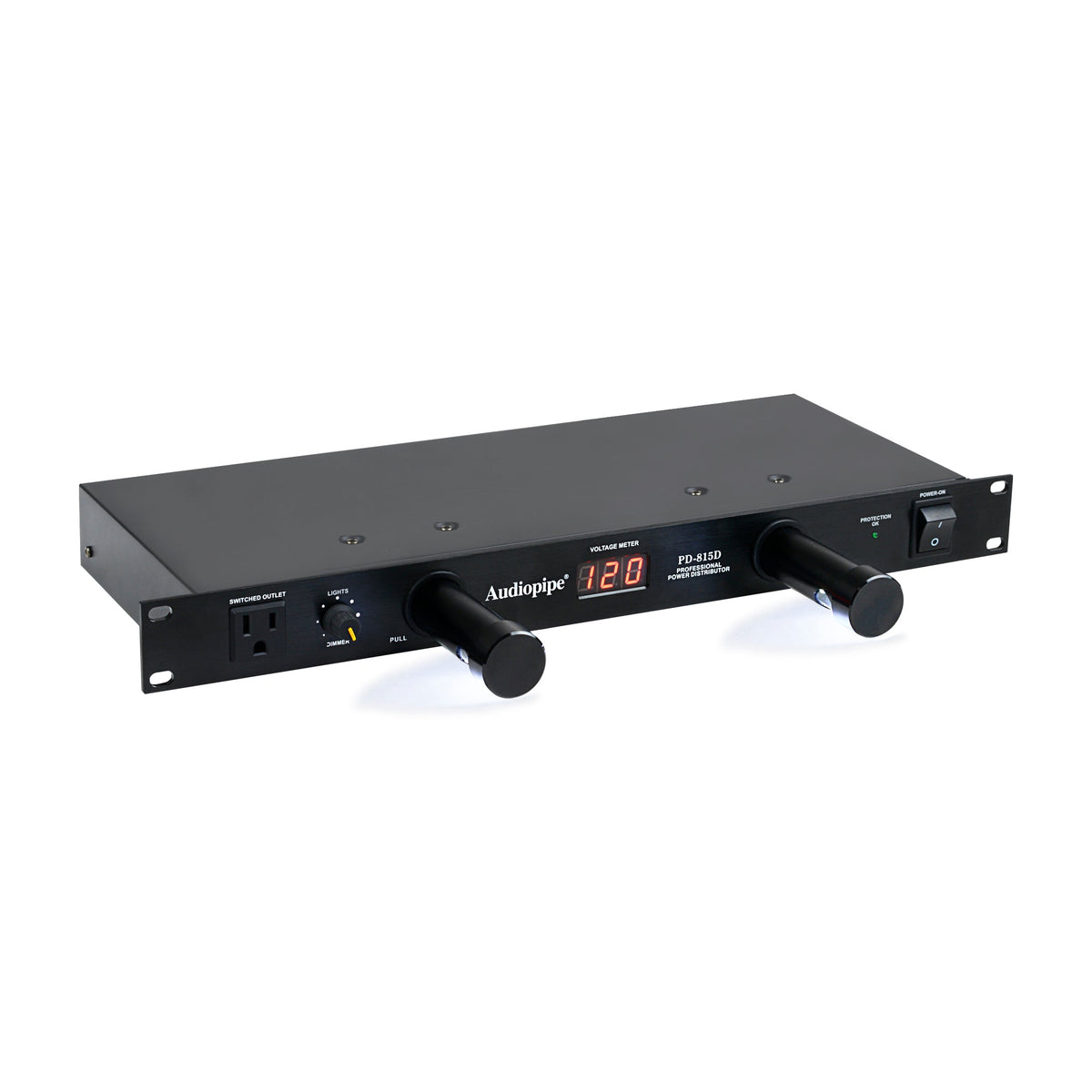 Audiopipe PD-815D 8 Rear Panel Outlets Professional Power Distributor