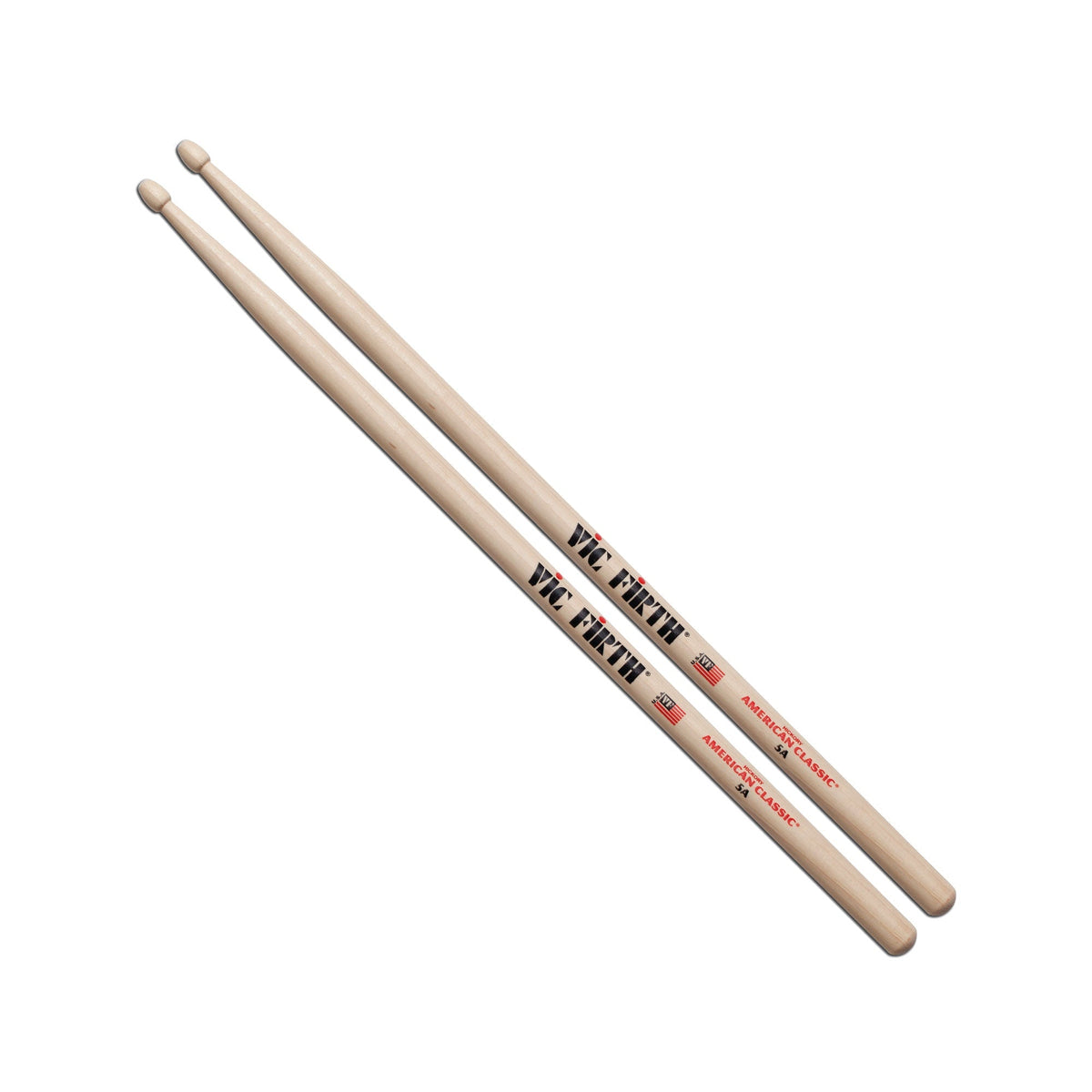 Vic Firth American Classic 5A drumsticks view 1