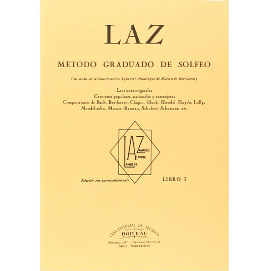 LAZ Método Graduado de Solfeo