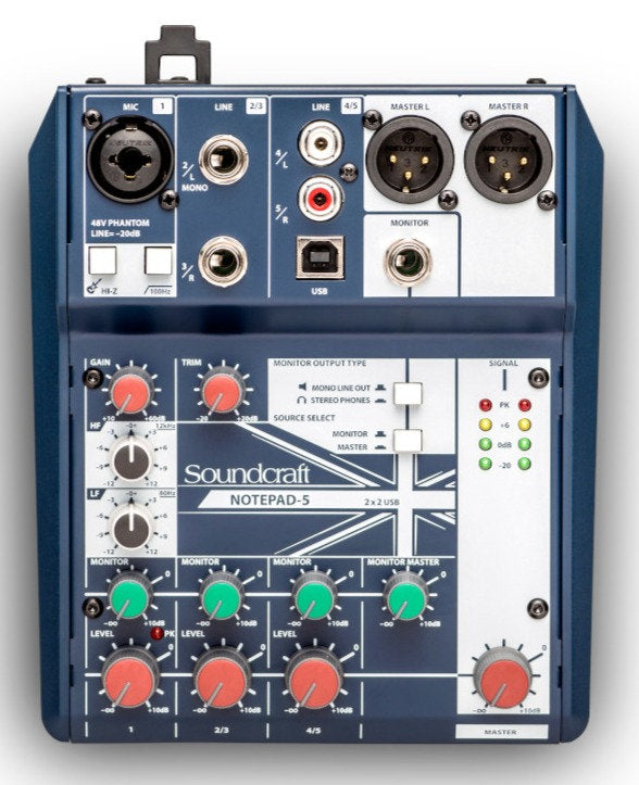 Soundcraft Notepad-5