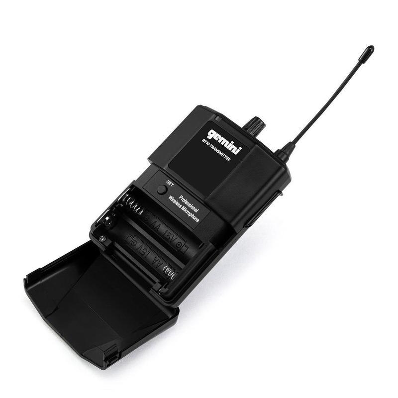 Gemini UHF Wireless Microphone System GMU-HSL100