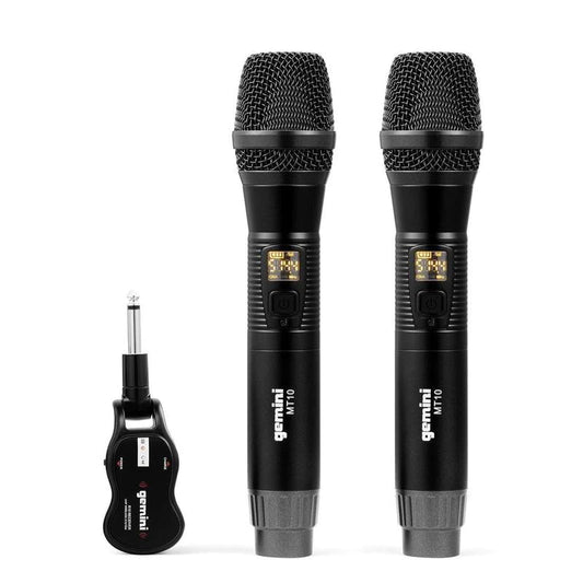 Gemini UHF Dual Wireless Microphone GMU-M200