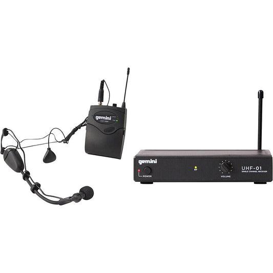 Gemini Headset/Lavalier Wireless Microphone UHF-01HL