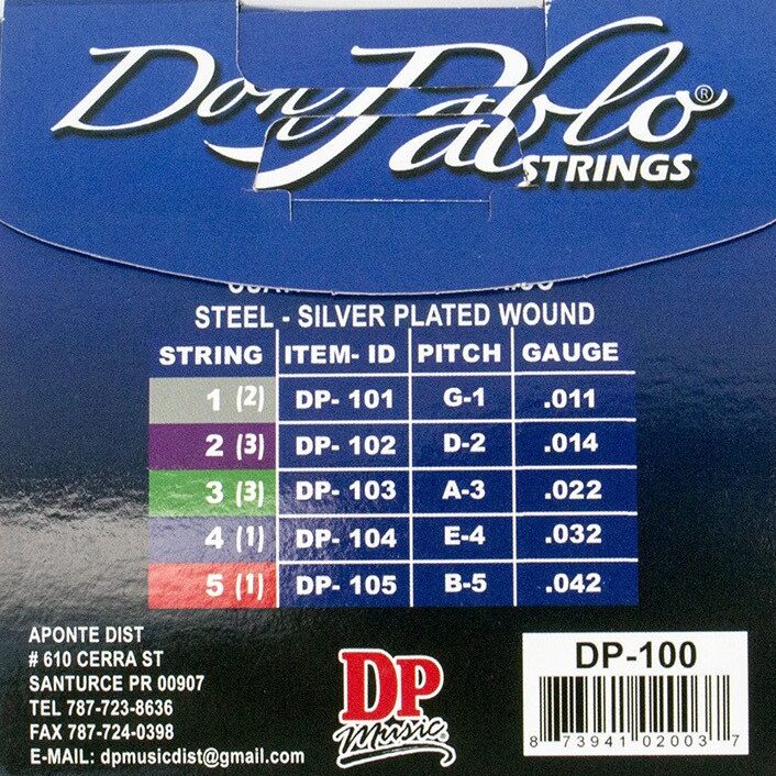 DP PR Cuatro 10-Strings Set DP-100