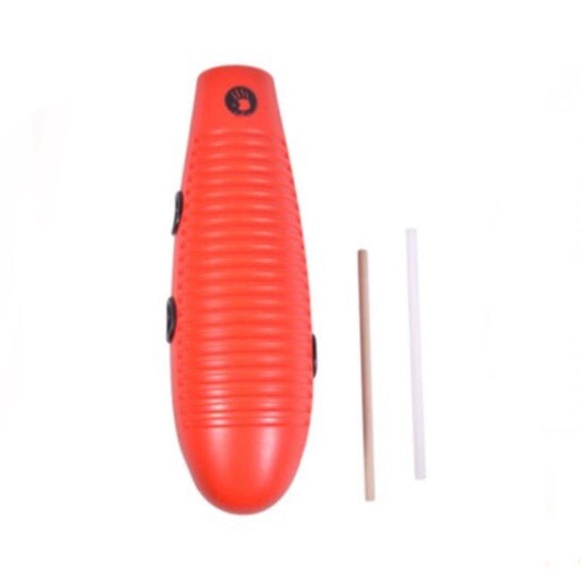 5D2 Professional Plastic Guiro -Red