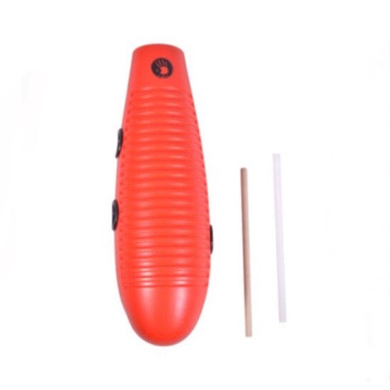 5D2 Professional Plastic Guiro -Red