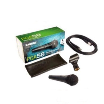 SHURE MICROPHONE  XLR  PGA58