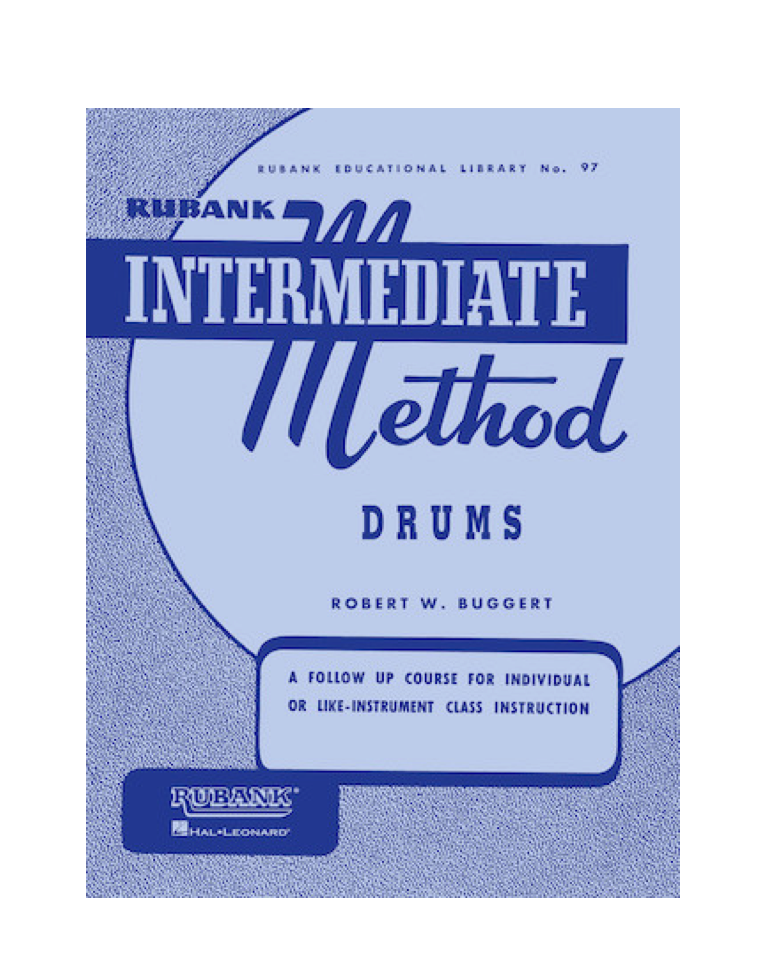 Rubank Intermediate Method Drums