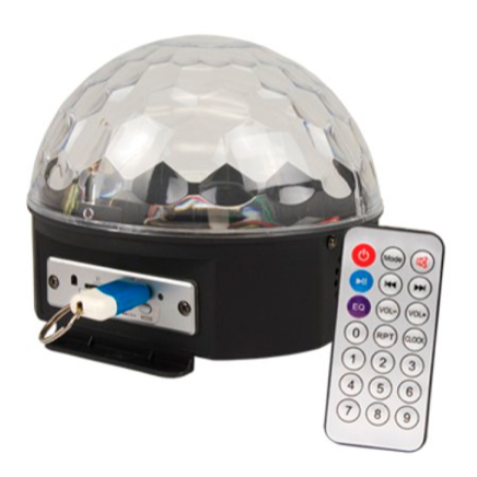 Z Led Crystal Ball Speaker ZYB-36UB