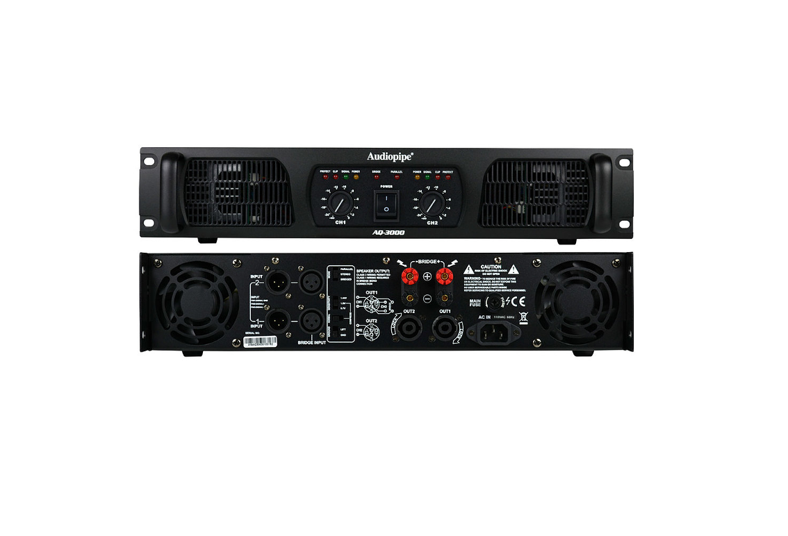 Audiopipe Professional Power Amplifier AQ-5000