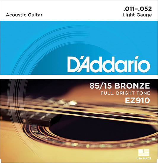 D'Addario Light .011-.052 EZ910