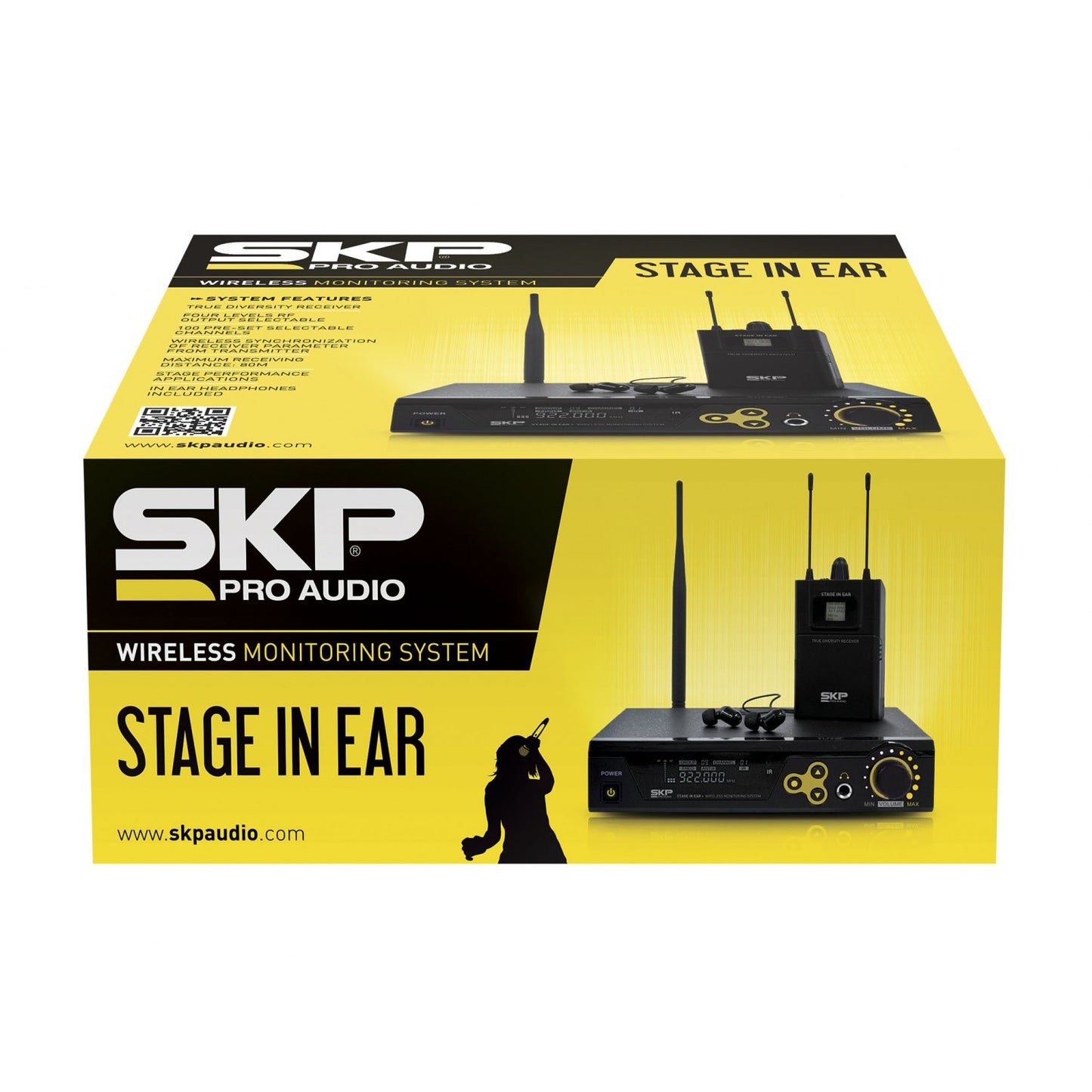 Skp Stage In Ear Wireless Monitoring System UHF